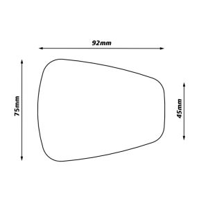 rétroviseur de vélo sur tige espion z56 gauche