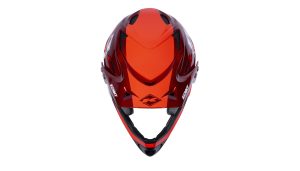 casque down hill red