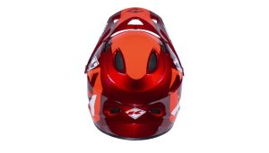 casque down hill red